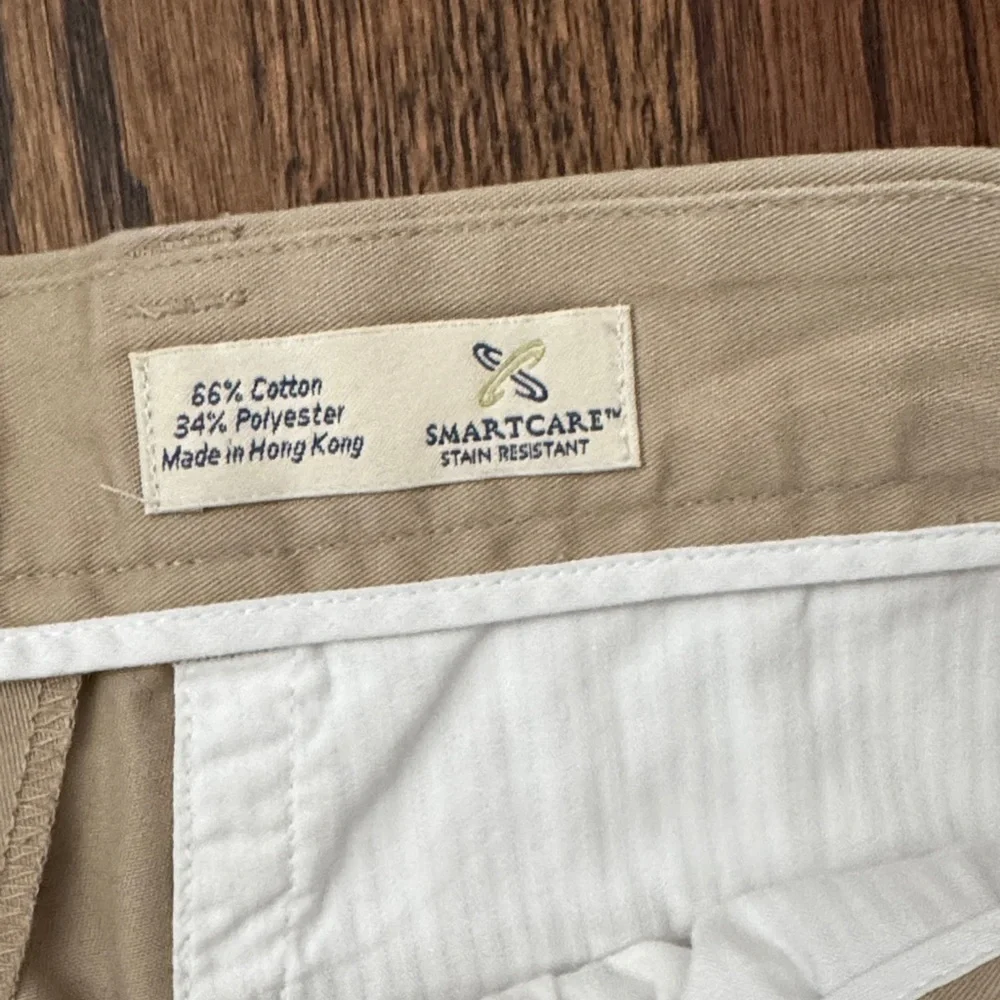 John W. Nordstrom Men's Khaki Pleated Chinos